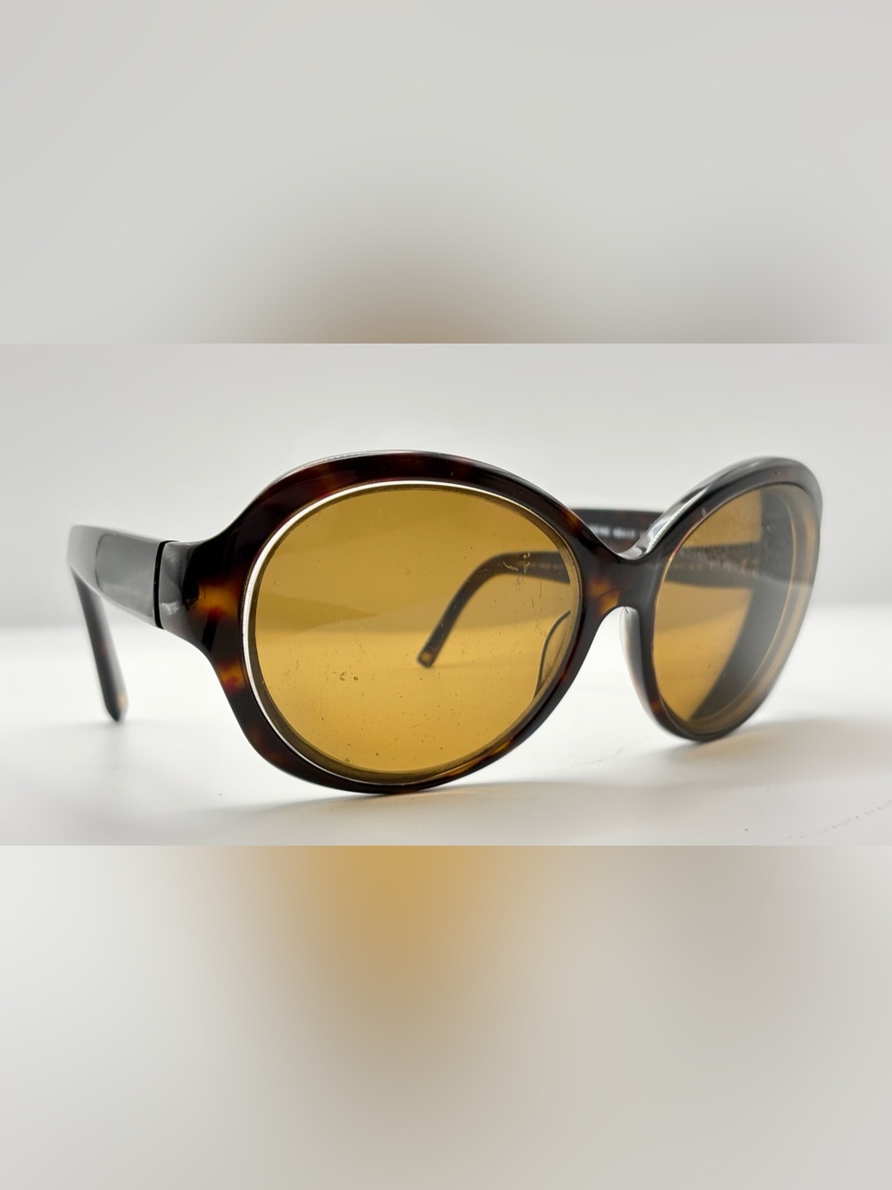 Anne Klein AKNY3140 Tortoise Oval Sunglasses Frames Only